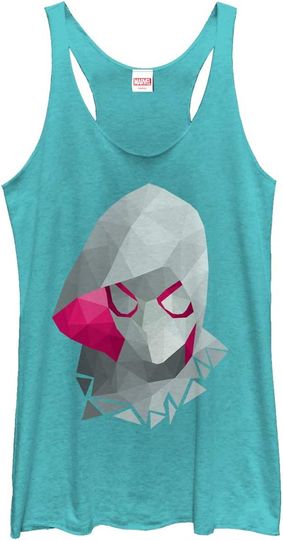 Fifth Sun Marvel Classic Poly Spider Gwen Women's Racerback Tank Top