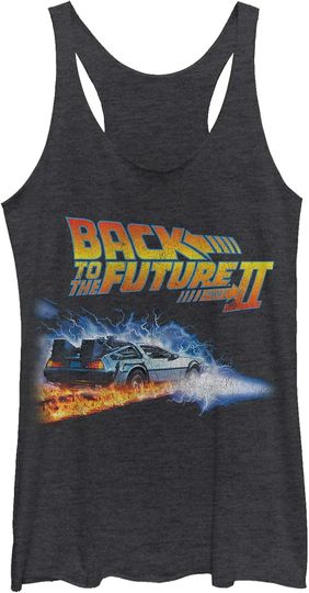 Discover Fifth Sun Back Future 2 Women's Fast Fashion Racerback Tank Top