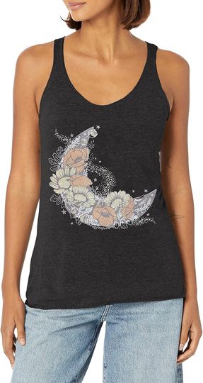 Discover Fifth Sun Desert Flower Moon Women's Fast Fashion Racerback Tank Top