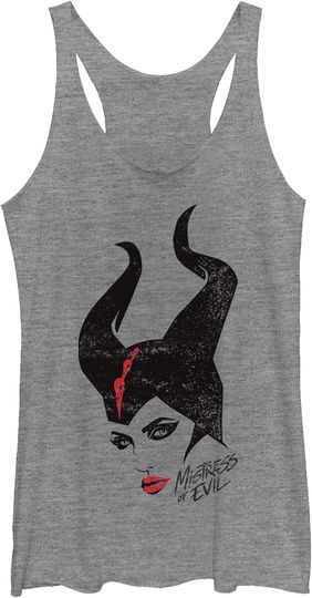 Discover Fifth Sun Disney Maleficent Mal Evil Women's Racerback Tank Top