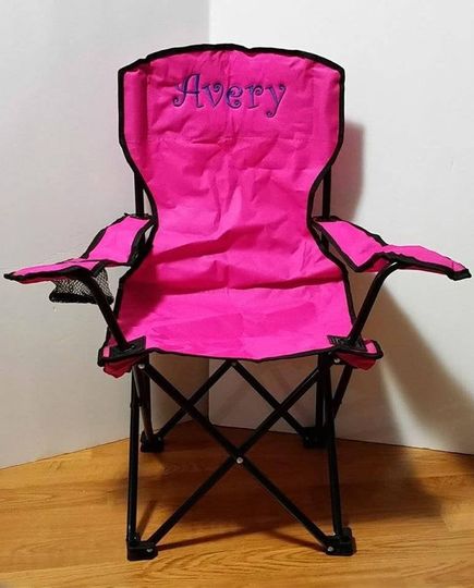 Personalized Camping Gift Toddler - Monogrammed Kids Folding Chair - Children Camping Chair - Kids Sports Chair - Outdoor Birthday Present