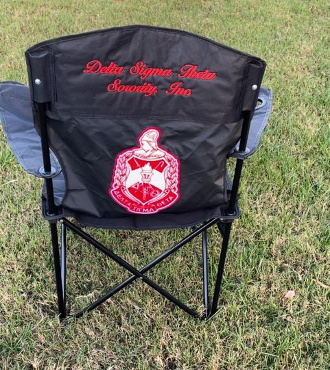 Sorority Custom chair, Greek chair, D9