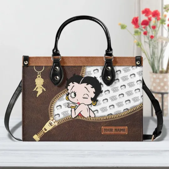 Discover Betty Boop Cartoon Women Leather Handbag,Betty Boop Wallet,Custom Leather