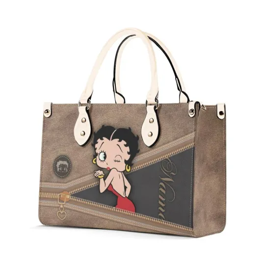 Discover Betty Boop Cartoon Women Leather Handbag,Betty Boop Wallet,Custom Leather