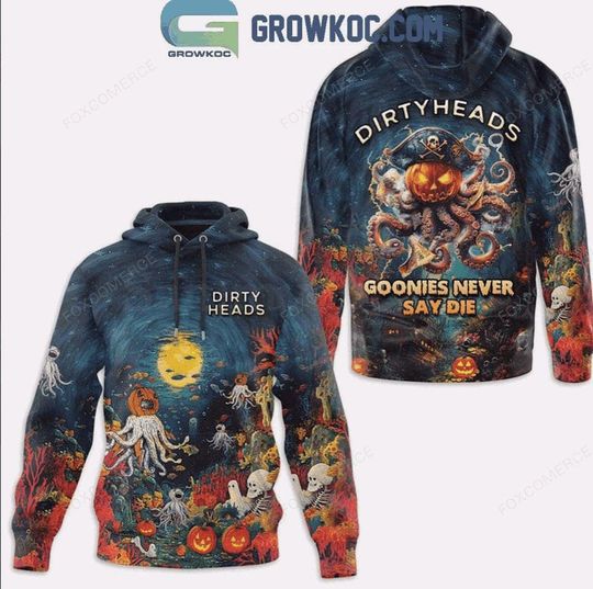 Discover Dirty Heads Goonies Never Say Die Halloween 3D Hoodie