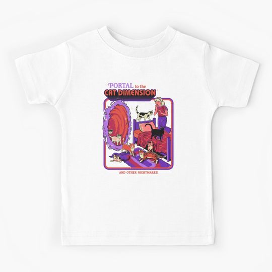 Discover The Cat Dimension Kids T-Shirt