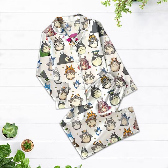 Discover Magic Anime Pajama Set, Cartoon Pajama Set, Anime Sleepwear Pants, Anime Lover, Family Pajamas, Christmas Gift PSH1818