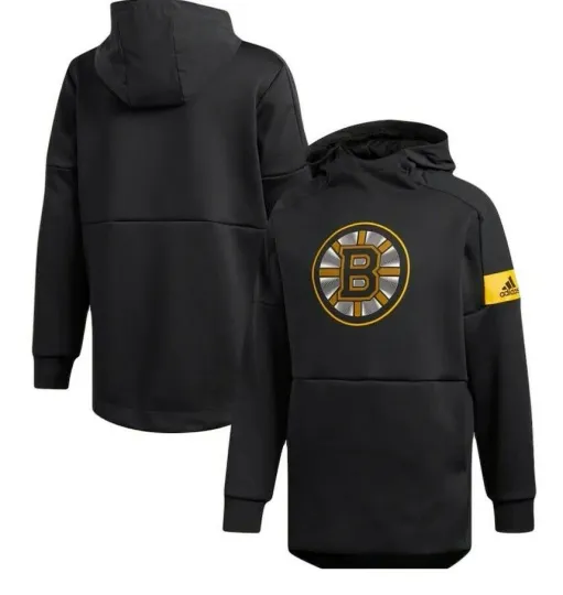 Boston Bruins Hooded Hockey Pullover