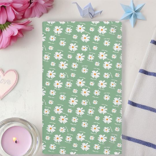 Hand Towel, Daisy Kitchen Towel, Tea Towel, Bathroom Towel Set