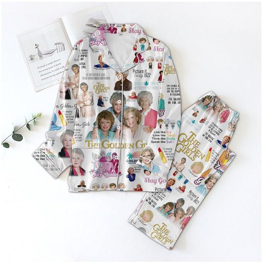 Discover The Stay Golden Pajama Set, 80s Movie Pajamas