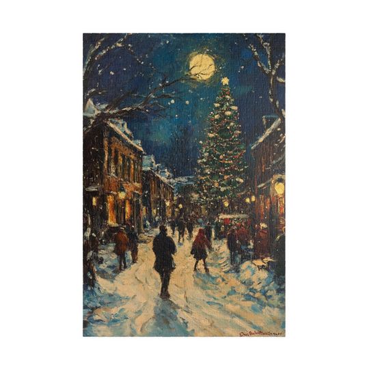 Winter Wonderland Jigsaw Puzzle: Holiday Scene, Cozy Christmas Vibes