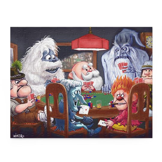 Discover Christmas Cards Rankin Bass Jigsaw Puzzle
