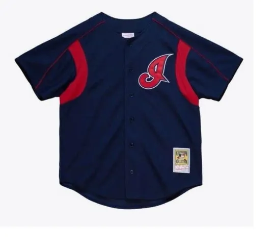 Discover Mitchell & Ness Cleveland Indians #13 Baseball Jersey New Mens Sizes MSRP $130