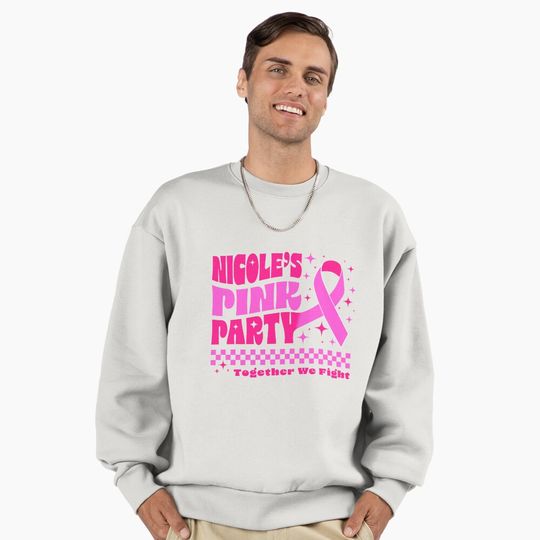 Discover Nicole's Pink Party Premium Oversized Sweatshirt