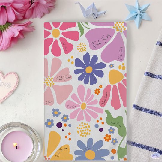 Hand Towel, Floral Flower Kitchen Towel, Tea Towel, Bathroom Towel Set