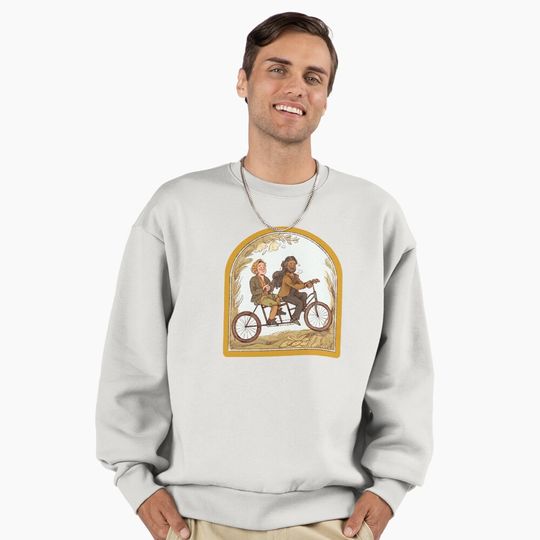 Discover Ed and Stede Together Premium Oversized Sweatshirt