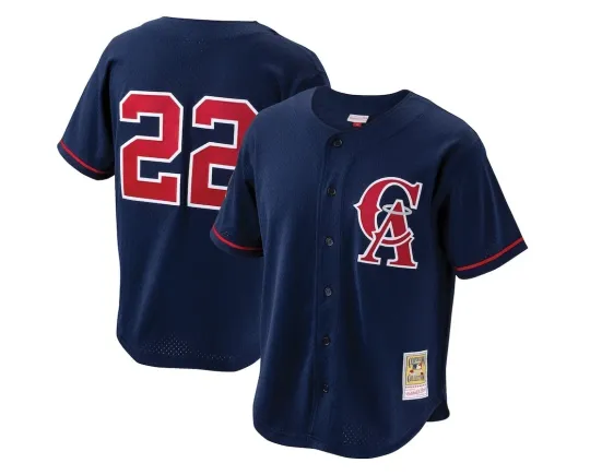 Discover California Baseball Team Angels #22 Baseball Jersey