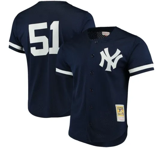 Discover 1998 New York Baseball Team Yankess #51 Baseball Jersey