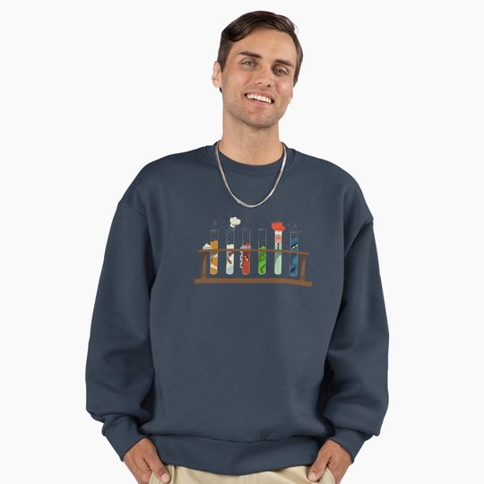 Discover Mupet Science - Chemistry  Premium Oversized Sweatshirt