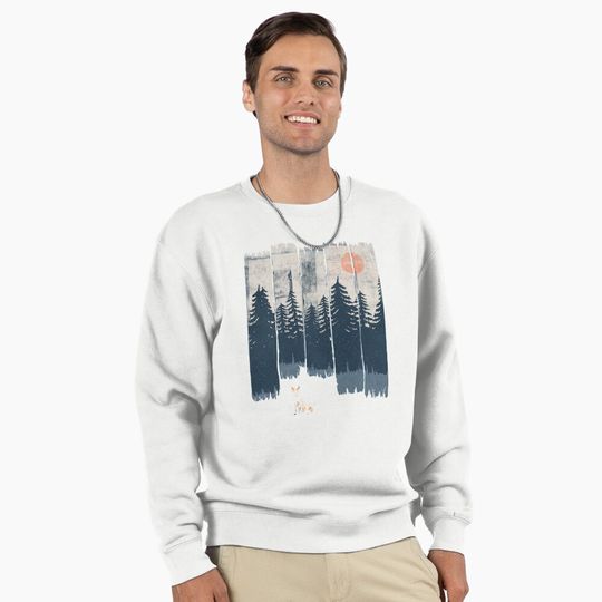 Discover A Fox in the Wild... Pullover Sweatshirt