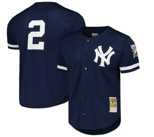Discover New York Baseball Team Yankess #2 Baseball Jersey