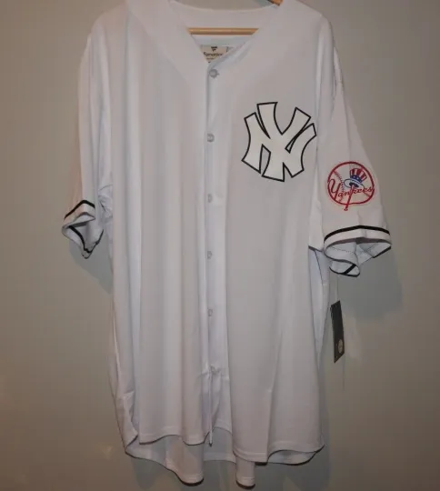 Discover New York Baseball Team Yankess White Baseball Jersey