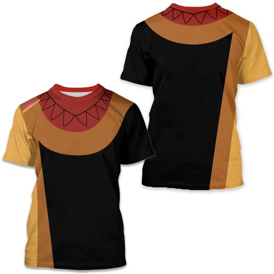 Halloween King Stefan Costume T-Shirt, Sleeping Beauty Costume Shirt, Disney Costume 3D T-Shirt