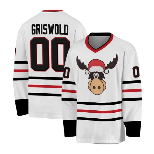 National Lampoons Christmas Vacation Griswold Hockey Jersey