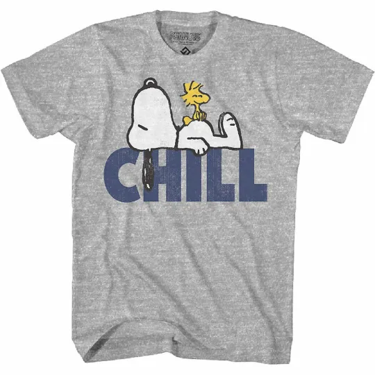 Discover Peanuts Snoopy Chill Adult T-Shirt