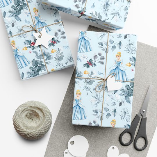 Discover Cinde Gift Wrap: Magical Birthday, Holiday Wrapping Sheets