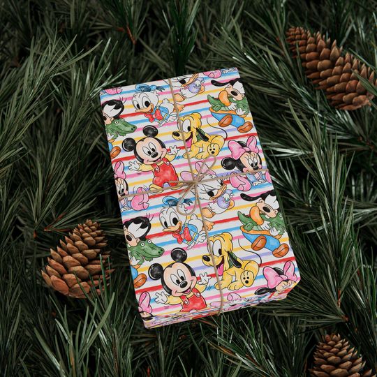 Discover Baby Mickey & Friends Gift Wrapping Papers
