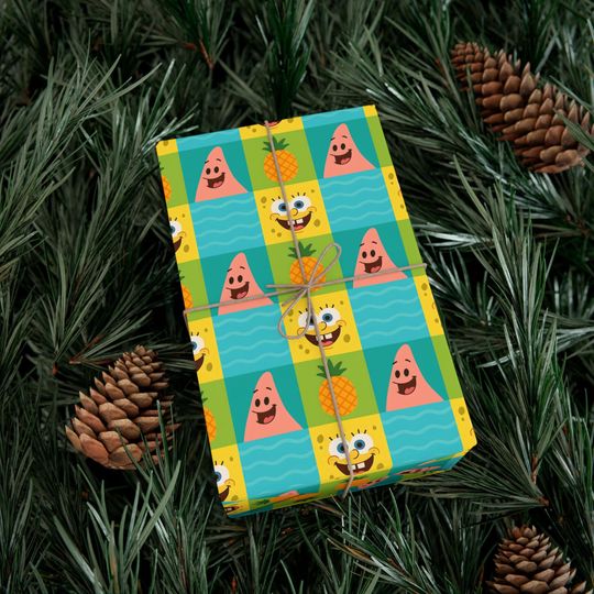 Discover SpongeBob Gift Wrap: Fun Birthday Party Wrapping