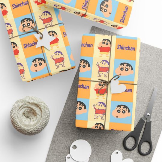Discover Shinchan Cartoon Wrapping Paper: Eco-Friendly Gift Wrap
