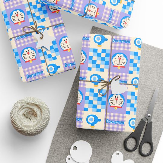 Discover Doraemon Wrapping Paper: Special Occasions Gift Wrap, 90 GSM