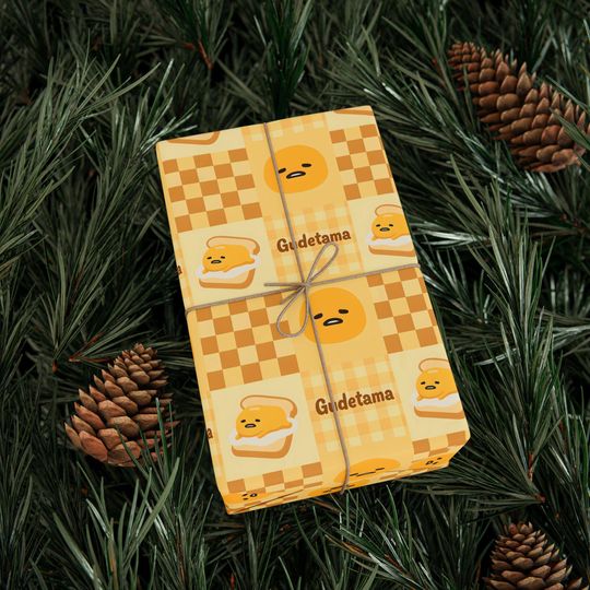 Gudetama Inspired Wrapping Papers: Make Gift Giving Fun and Festive