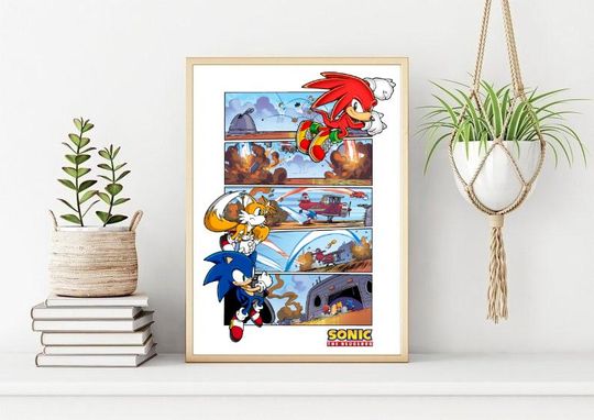 Discover Sonic The Hedgehog Poster