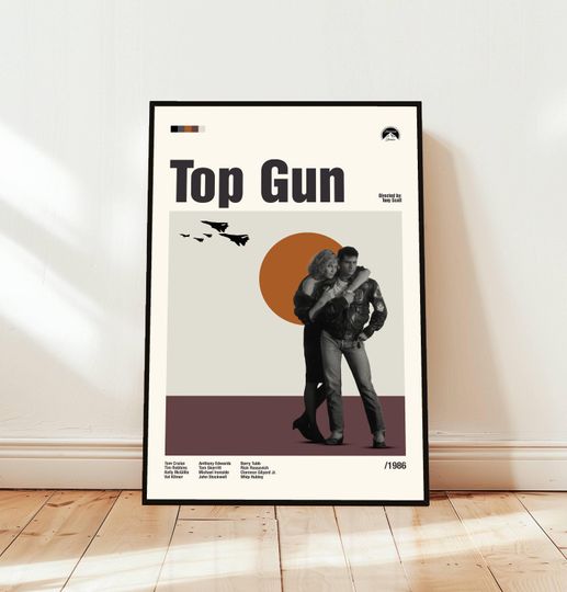 Discover Inspired Poster / Movie Poster / Midcentury Modern Art / Minimalist Art / Vintage Print /  Retro Modern Poster / Gift for him