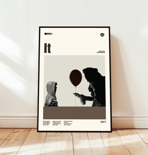 Discover It Movie Poster / Movie Poster / Midcentury Modern Art / Minimalist Art / Vintage Print /  Retro Modern Poster / Gift for him