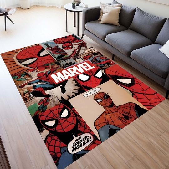Spider-Man Rug, Avenger rug, Super Hero Rug, Venom Rug, 347 May, Magazine Cover, Legendary, Fantastic Rug, Cartoon Rug, Kids Room Rug, Rug