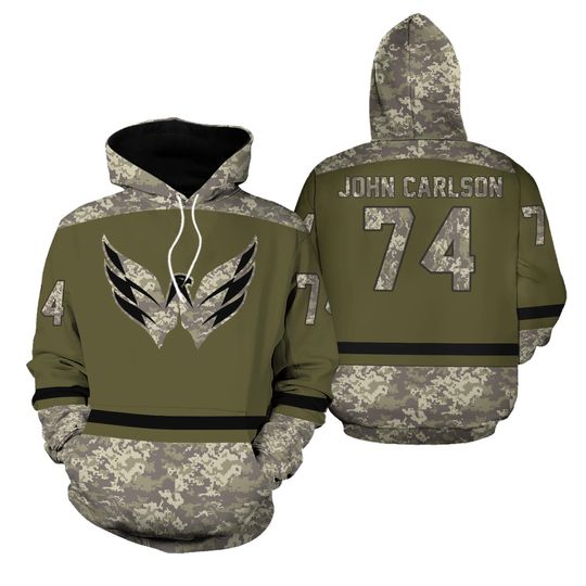 Custom Washington Capita.l.s Special Military Hoodie Tshirt Unisex Size For Men