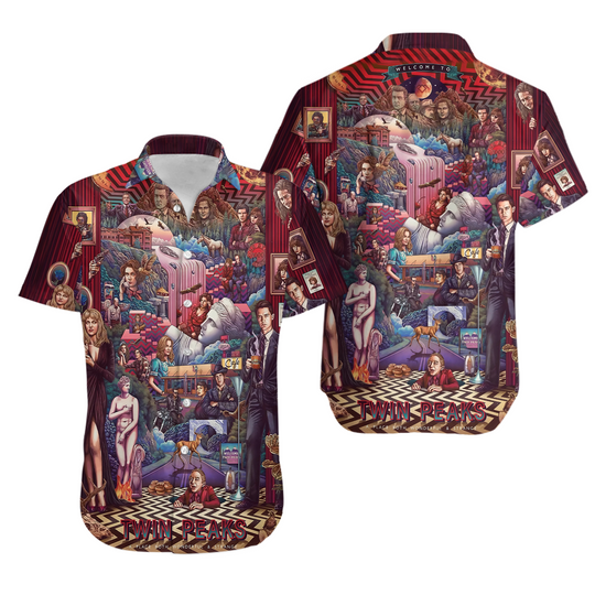 Twin Peaks Unisex Hawaiian Shirt Size