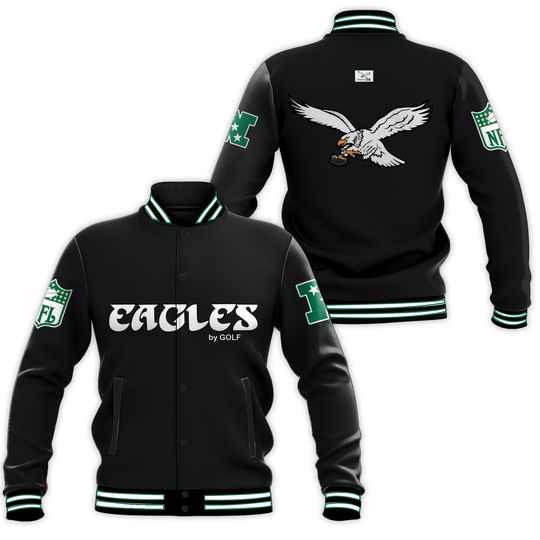 Philadelphia Eagle's Baseball Jacket, Gift For Fan