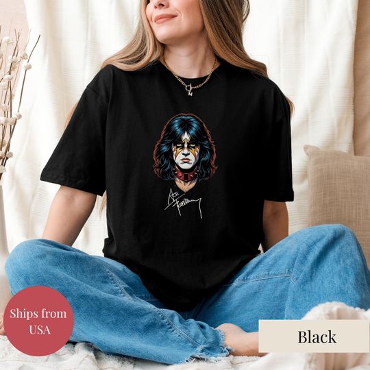 Ace Frehley Shirt, Ace Frehley, Ace Frehley The Spaceman, RIP Ace Frehley Shirt