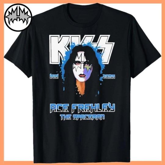 Ace Frehley RIP Retro Rock Legend Tribute 2025 T-Shirt