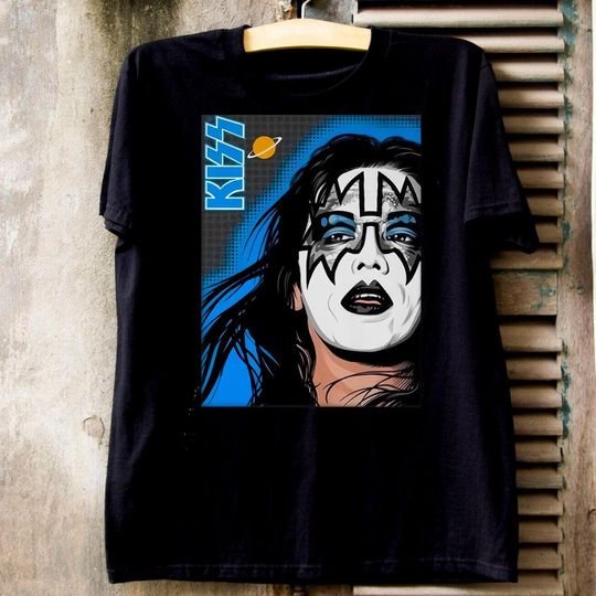 Discover Ace Frehley Kiss Rock Retro Vintage T-Shirt Tee