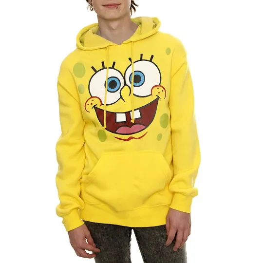 SpongeBob SquarePants Face Adult Hoodie
