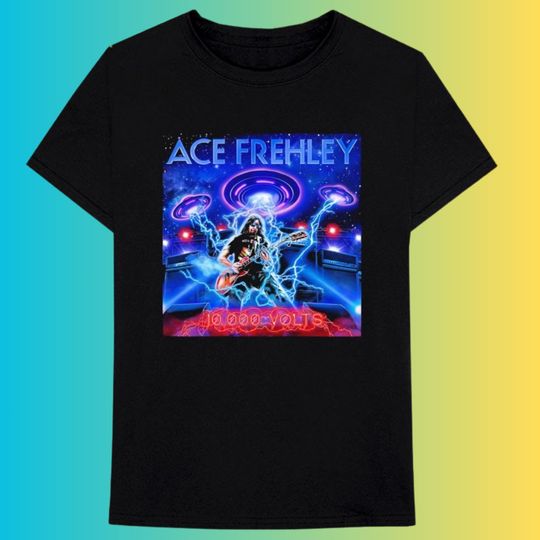 Vintage Ace Frehley Graphic Tee, RIP Ace Frehley Shirt