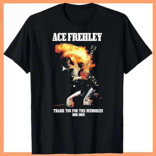 Discover Ace Frehley Shirt, Ace Frehley, Ace Frehley The Spaceman, Vintage Ace Frehley Shirt