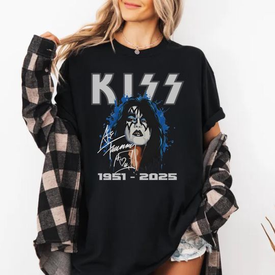 Ace Frehley Vintage T-Shirt, Ace Frehley Memorial tshirt 1951-2025 T-Shirt