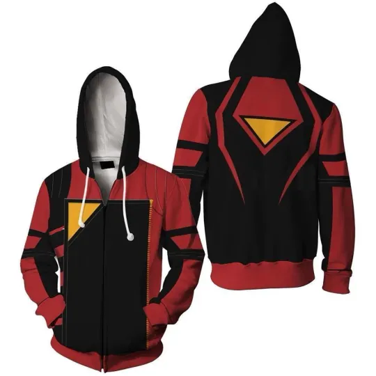 Jessica Miriam Drew Cosplay Hoodie Casual Streetwear Zip Up Jacket Coat